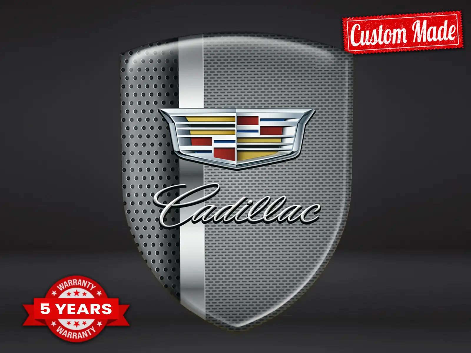 Cadillac Decalcomanie Cofano Auto Moderne Sportive Resistenti ST